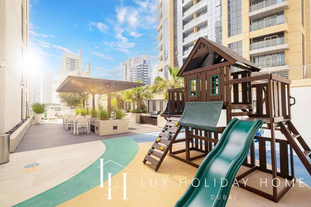 Lux Contemporary Suite With Full Marina View 6 Dubai Exterior photo