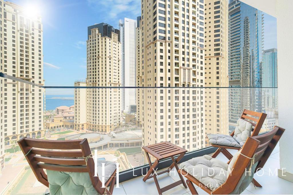 Lux Contemporary Suite With Full Marina View 6 Dubai Exterior photo